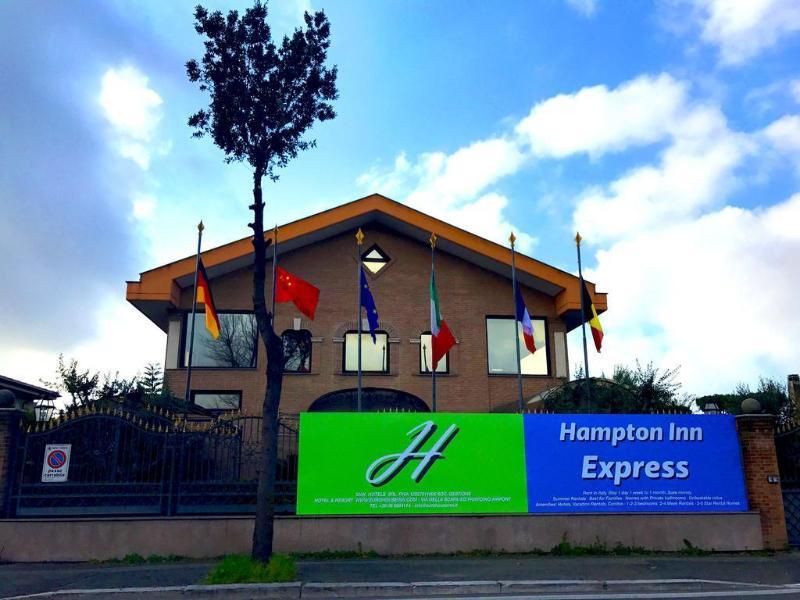 Eh Rome Airport Euro House Hotels Fiumicino Exteriör bild